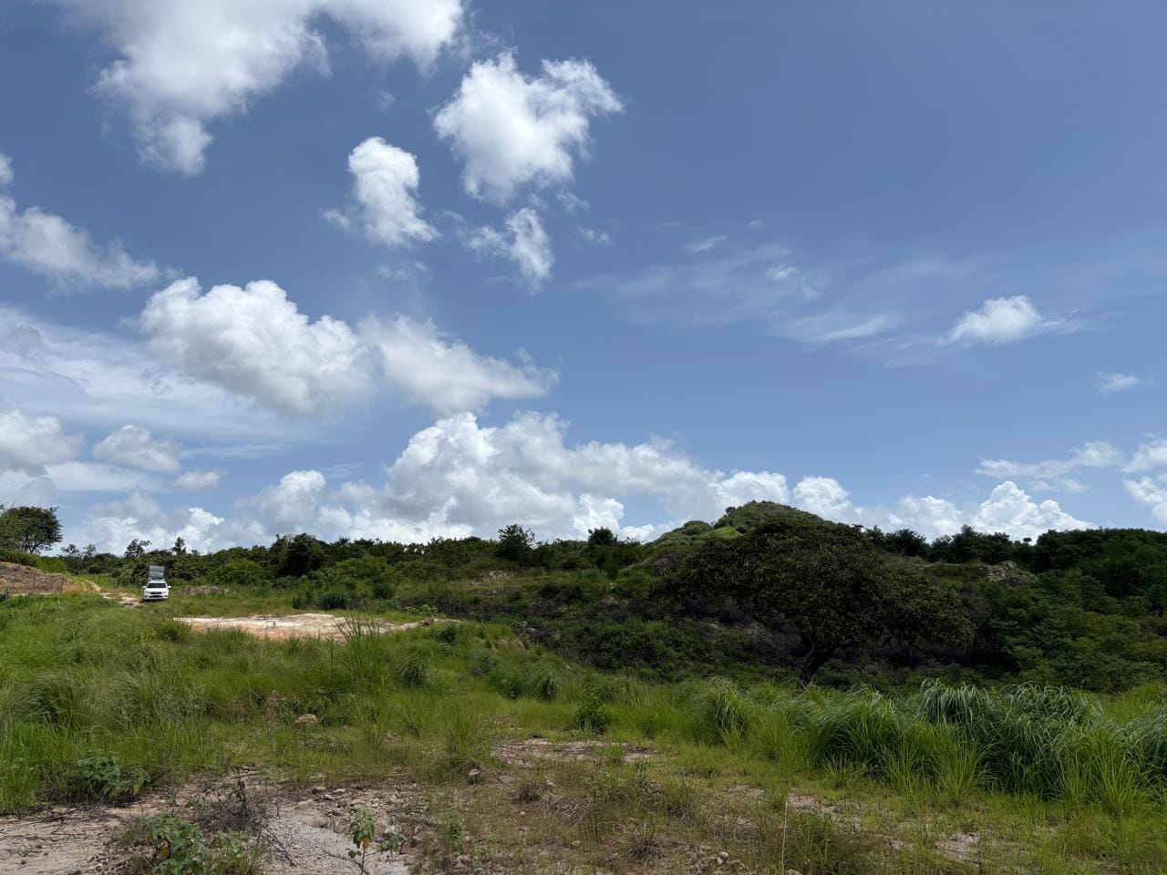Montañas y terrenos en San Carlos, Panamá